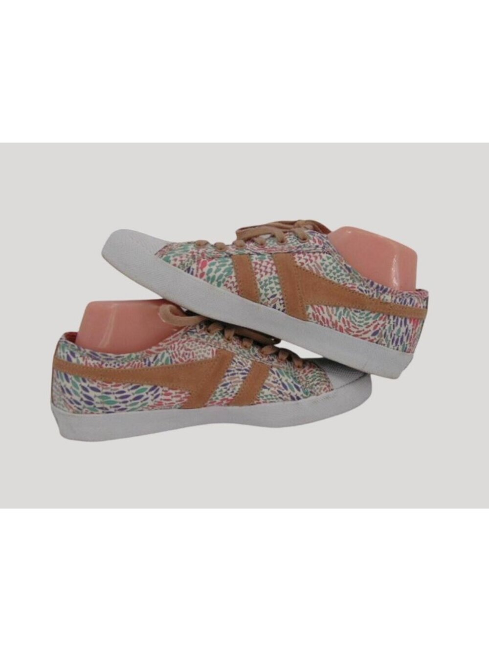 Sold------Gola x Liberty Fish Print Sneakers US 10 EUR 41 Coasters Fabric Upper - Picture 8 of 14